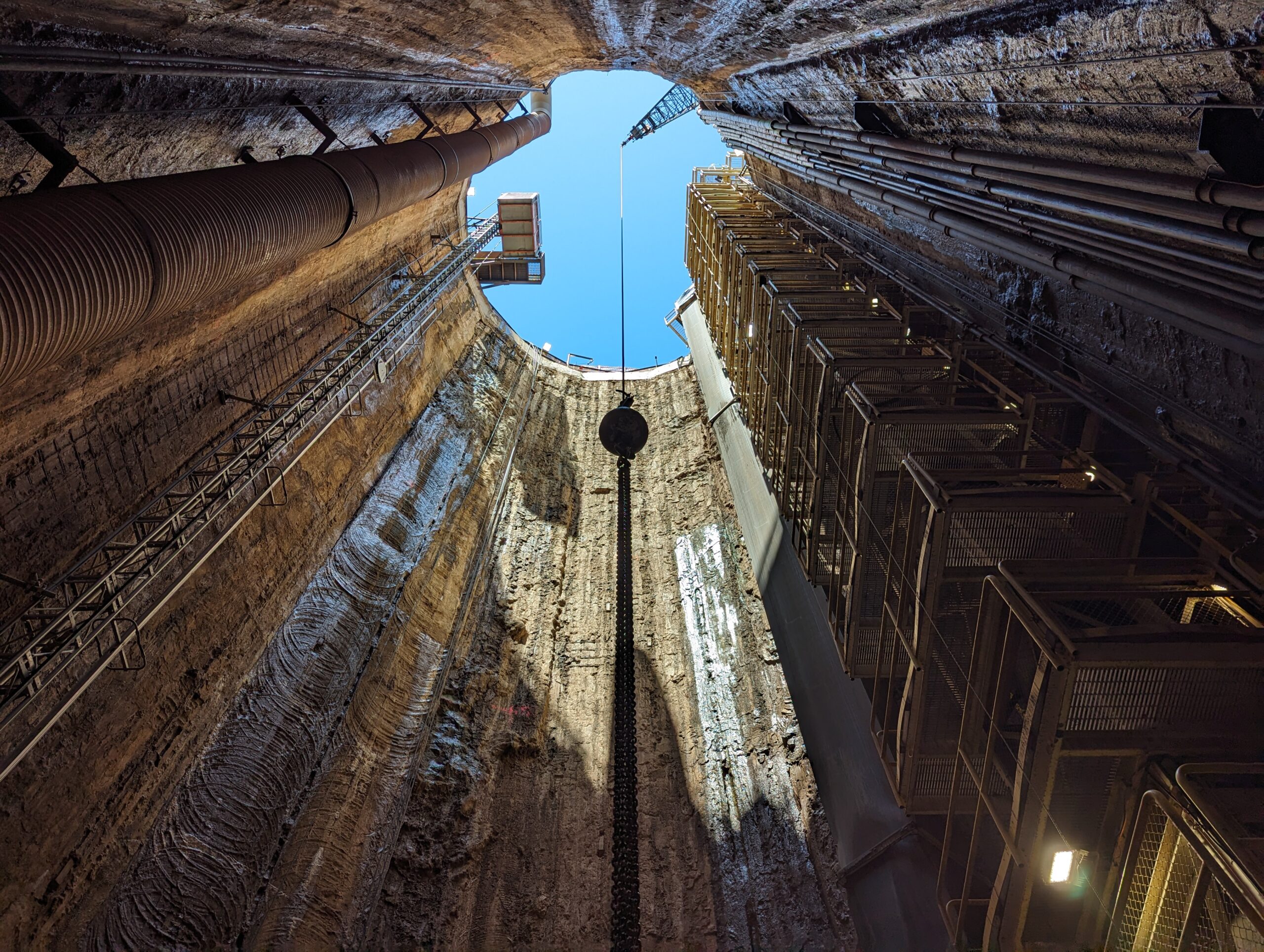 Construction of a deep hole