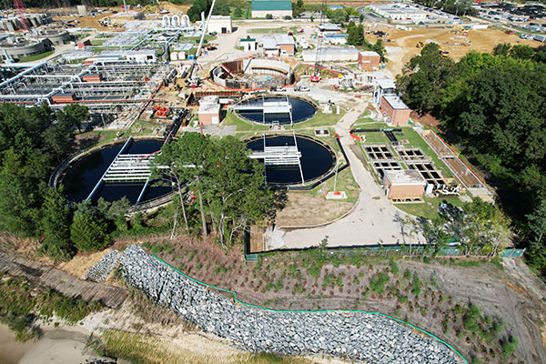 Hampton Roads Sanitation District facility.